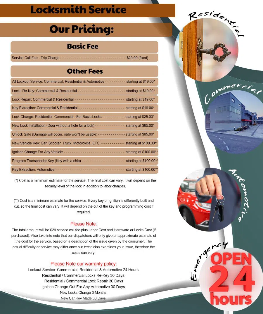 Interstate Locksmith Shop Westerville, OH 614-604-6565